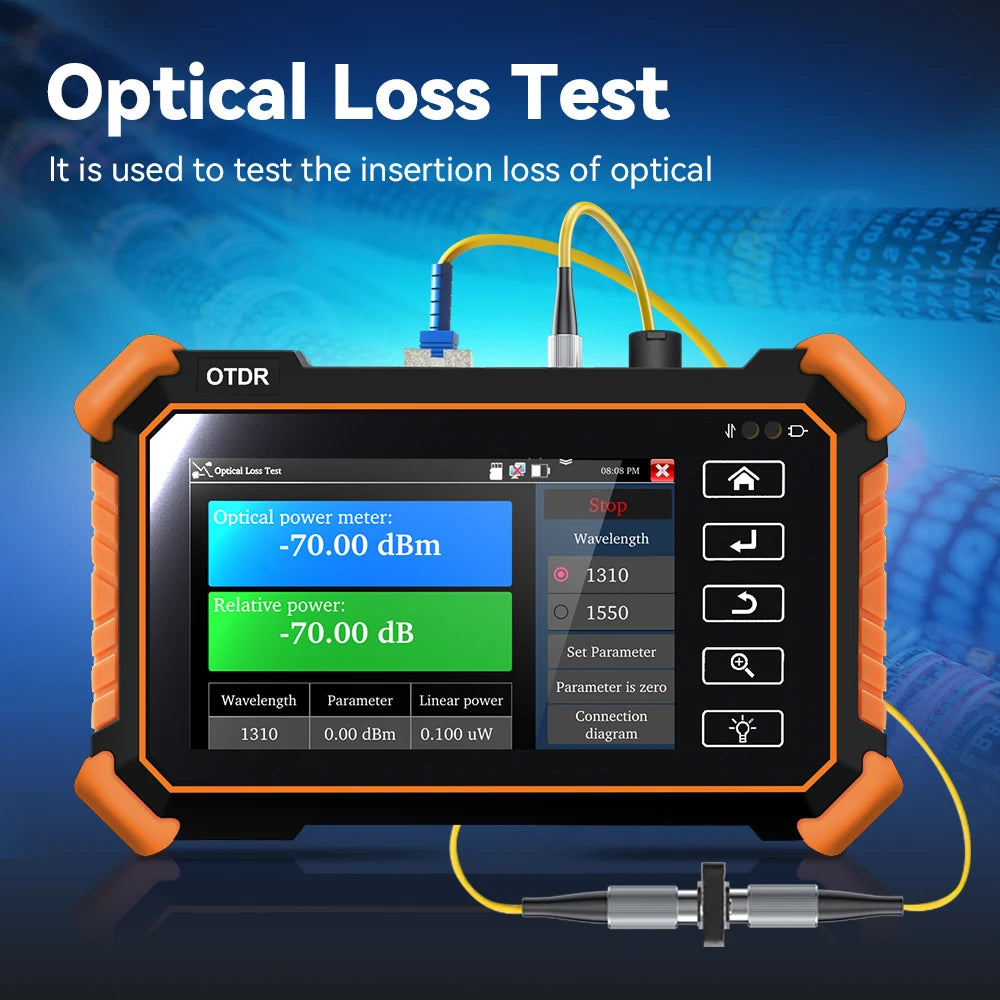 Hot Sale NOYAFA MOT-31 All-in-One OTDR Fiber Tester 1310/1550nm Dual Wavelength Network Test (PING,IP Scan,Prot Flashing) NF-983