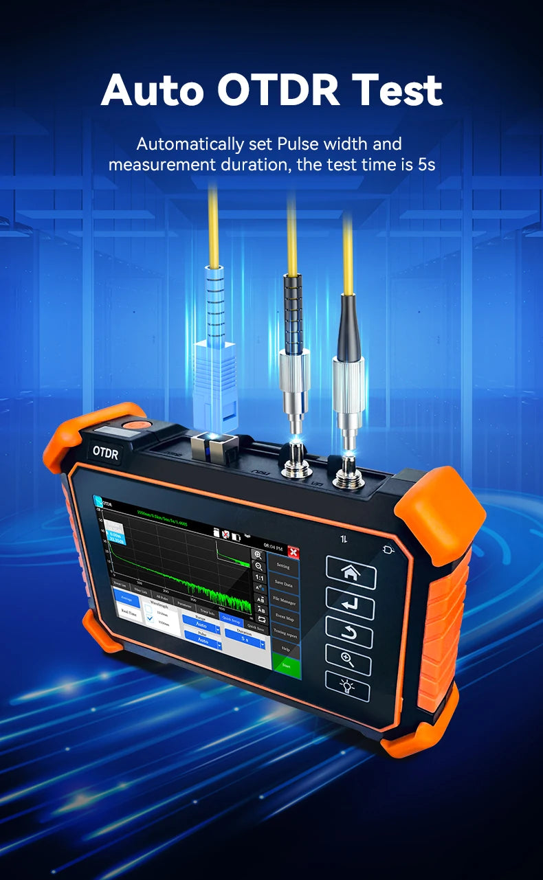 Hot Sale NOYAFA MOT-31 All-in-One OTDR Fiber Tester 1310/1550nm Dual Wavelength Network Test (PING,IP Scan,Prot Flashing) NF-983