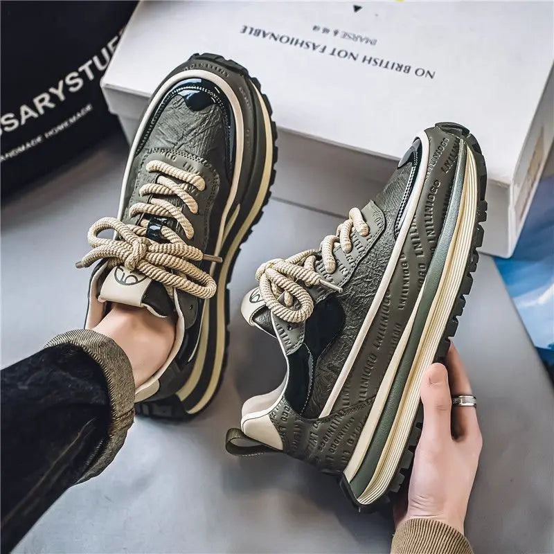 Shoes for Mens Trendy Thick-soled Breathable Soft-soled Sneaker High Quality Fashion Casual Sports Men's Shoes Zapatillas Hombre