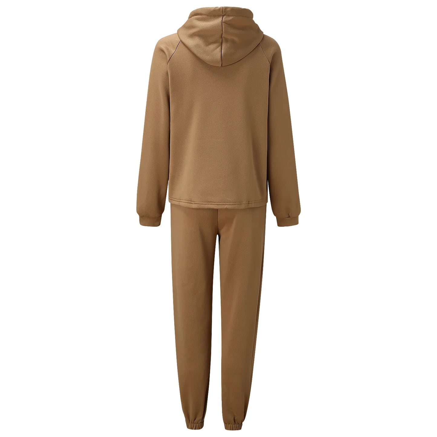 Women's Jogging Pants and Hoodie set Blended Material