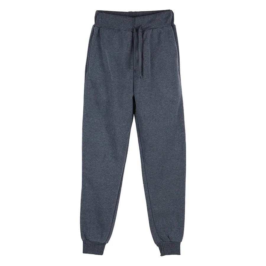 New Joggers Sweatpants Men and Women Elastic Waist Lose Casual Trousers white beige pink yellow Hip Hop Mens Sweat Pants