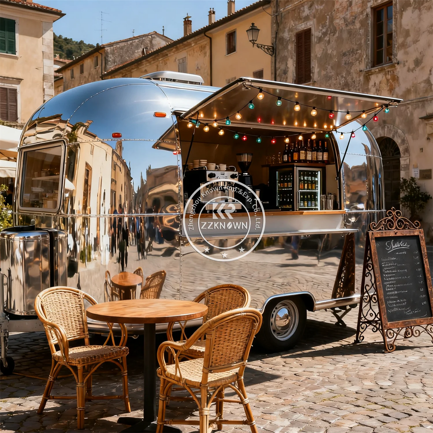 Burger Coffee Van Food Kiosk Cart Street Ice Cream Cart Food Truck Taco Pizza Foodtruck Mobile Hot Dog Concession Trailer