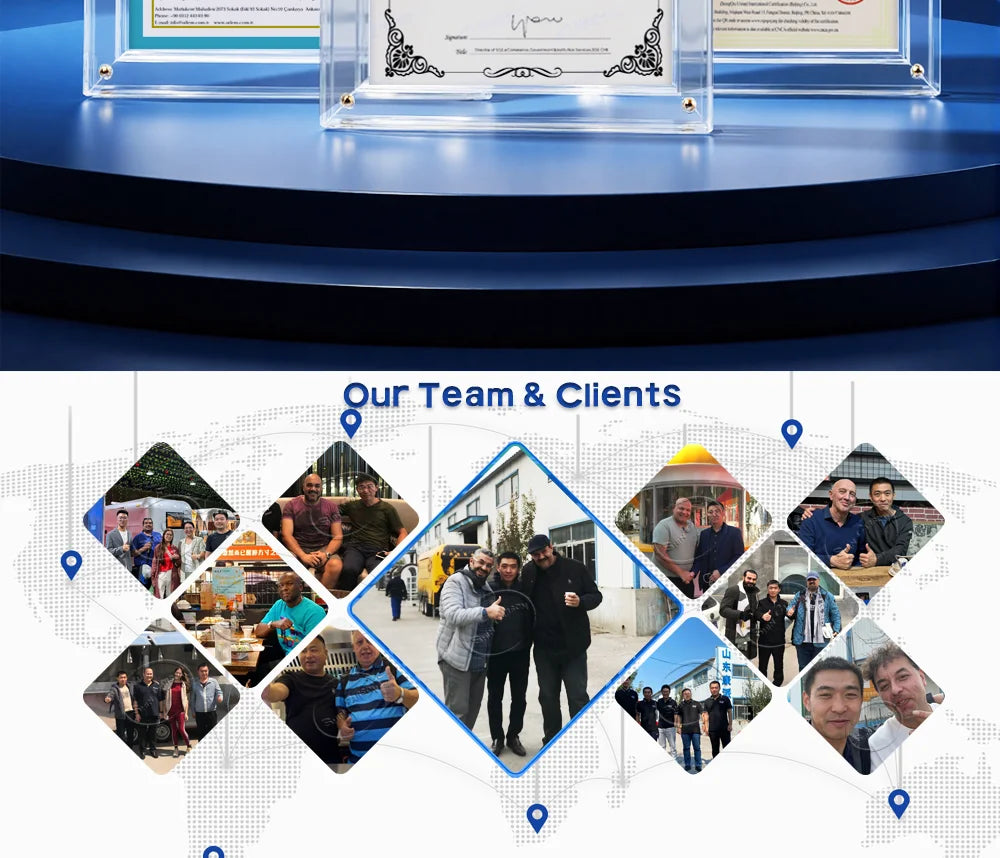 Fully Equipped Ice Cream Food Truck with Full Kitchen Trailer, Fast Food Trailer, Mobile Street Food Cart