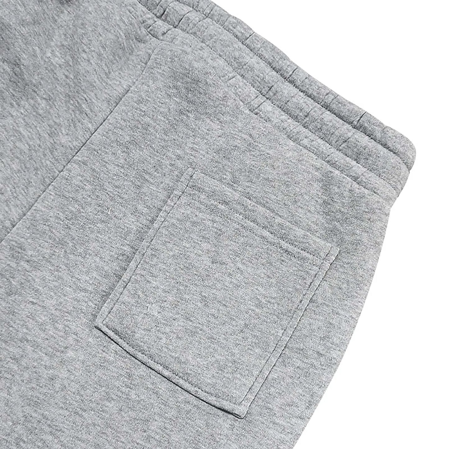 2025 Mens Sweatpants Straight Fit Joggers For Sports And Streetwear Loose Oversized Drawstring Long Pants Men Multi-Pocket Pants