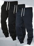 Three-Piece Clothing Men Autumn Men's Casual Pants Male Baggy 2026 Black Sweatpants Sports Elastic Waist Man Y2k Sweatpants Long
