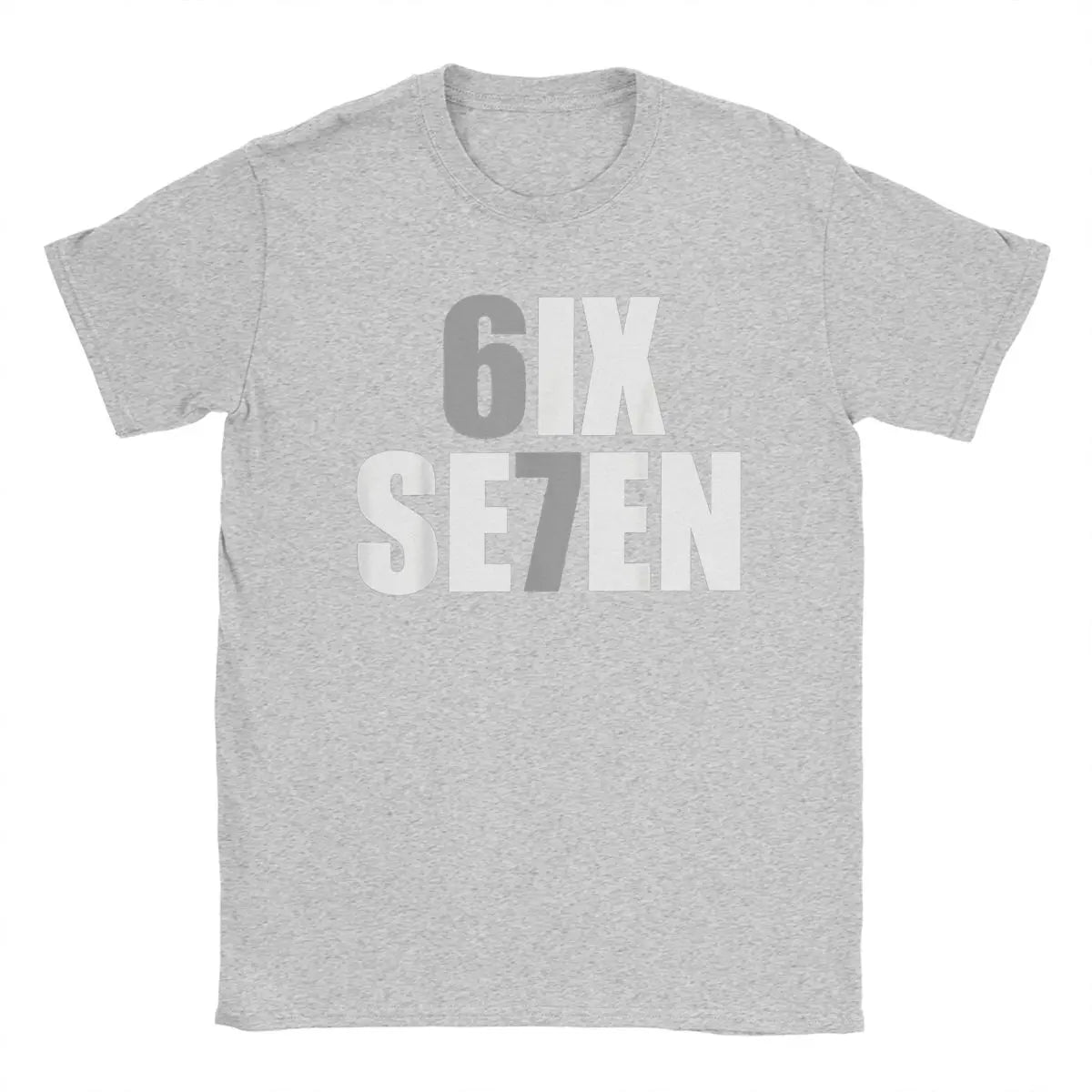 Fun Six Seven 6 7 Meme Design 6 7 Men Women's T Shirt Hipster Tee Shirt Short Sleeve Crewneck T-Shirts Pure Cotton Party Clothes