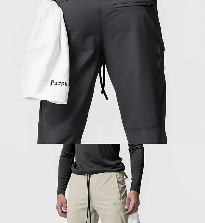 Men's Summer Joggers Pants Quick Dry Running Sweatpants Gym Fitness Outdoor Hip Hop Casual Track Trousers Breathable Sportswear