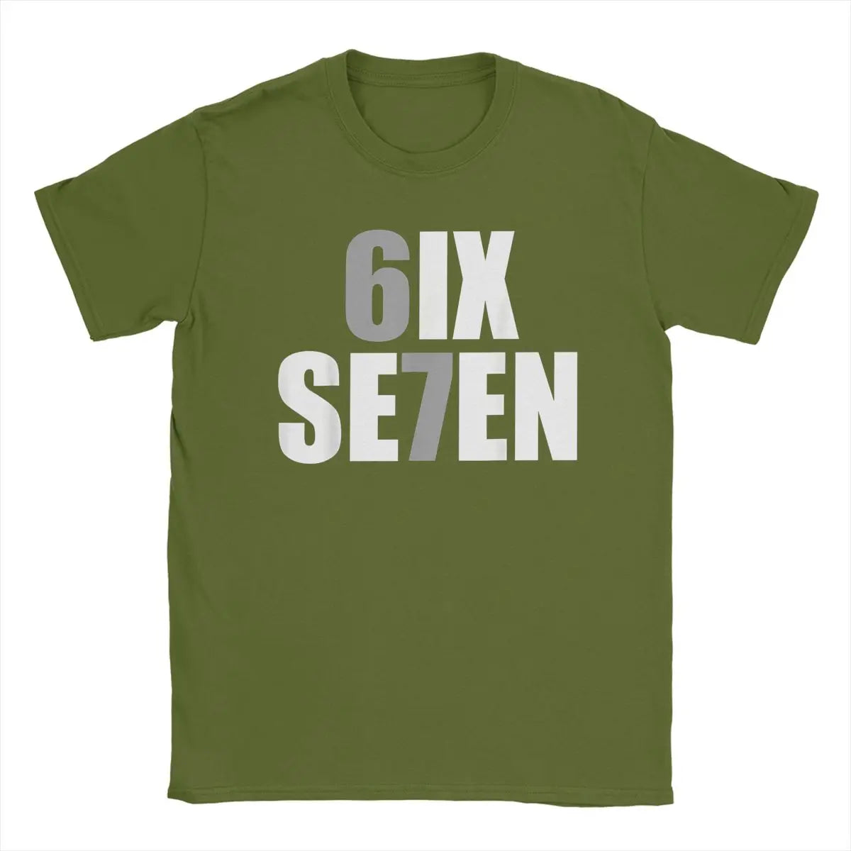 Fun Six Seven 6 7 Meme Design 6 7 Men Women's T Shirt Hipster Tee Shirt Short Sleeve Crewneck T-Shirts Pure Cotton Party Clothes