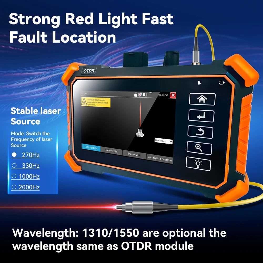 Hot Sale NOYAFA MOT-31 All-in-One OTDR Fiber Tester 1310/1550nm Dual Wavelength Network Test (PING,IP Scan,Prot Flashing) NF-983