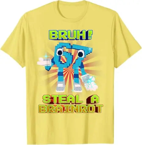 Bruh 67 Six Seven 6-7 Funny Brainrot Meme for Teens Adults T-Shirt Y2k Art Aesthetic Clothes Novelty Gift Humorous Saying Tee
