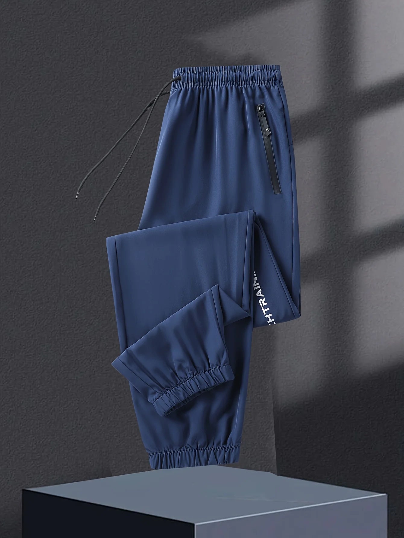 Men's Summer Casual Sports Pants Thin Tie-Up Jogging Pants Sweatpants Man Fishing Football Sport Gift Clothing Slacks Gym Jogger