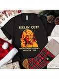 [Cute T-Shirt] Dolly-Inspired T-Shirt | 100% Cotton | Machine Washable | Casual Style