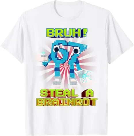 Bruh 67 Six Seven 6-7 Funny Brainrot Meme for Teens Adults T-Shirt Y2k Art Aesthetic Clothes Novelty Gift Humorous Saying Tee