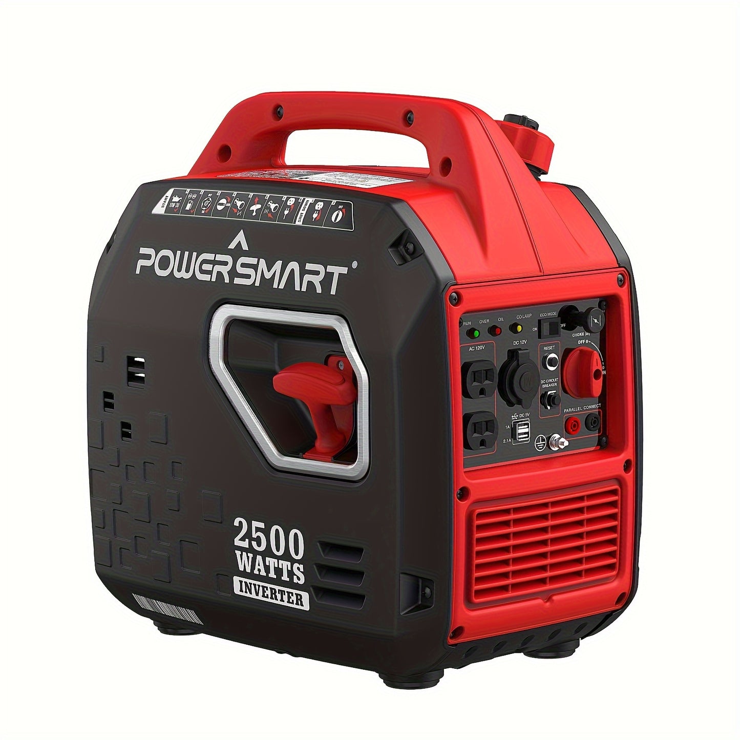 PowerSmart 2500-Watt Portable Inverter Generator with Quiet Technology
