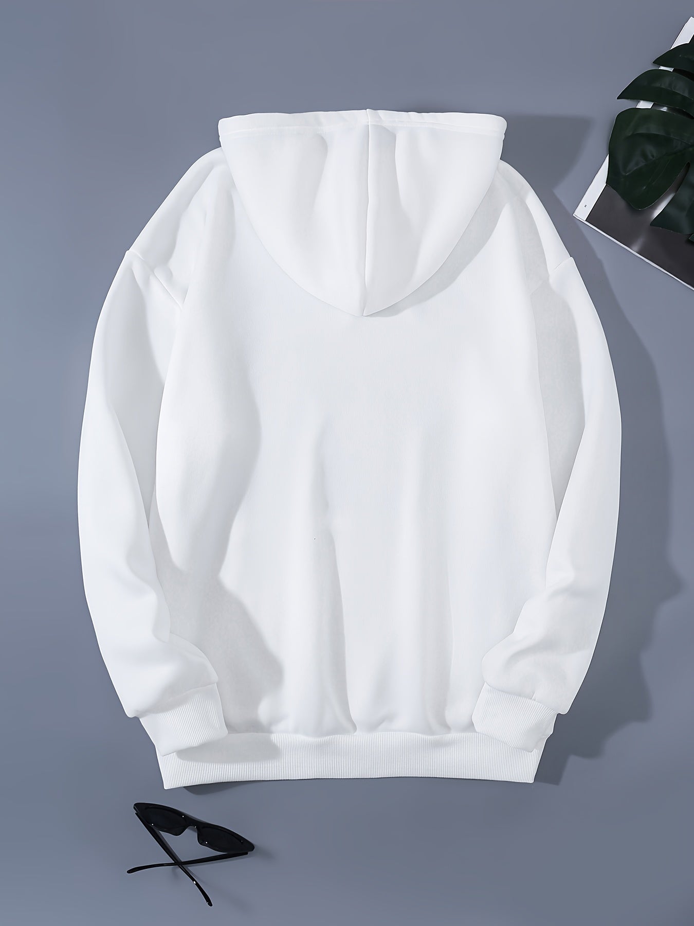 [Cozy Calvin Hoodie] Cozy Polyester Women's "Calvin" Graphic Hoodie | Casual Green Letter Print Pullover with Drawstrings, Long Sleeves, and Front Pocket
