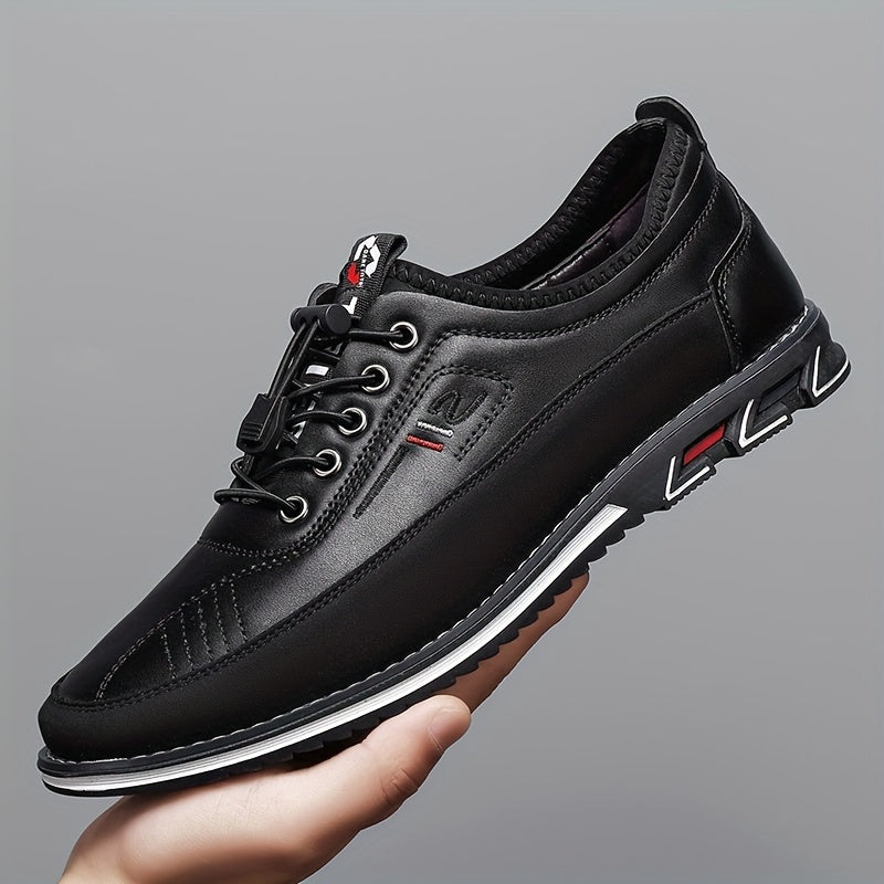 New Hand-Stitched Men's Outdoor Casual Shoe Slip-On Shoe Spring Low-Cut Breathable Plus Size Loafers，shoes for men