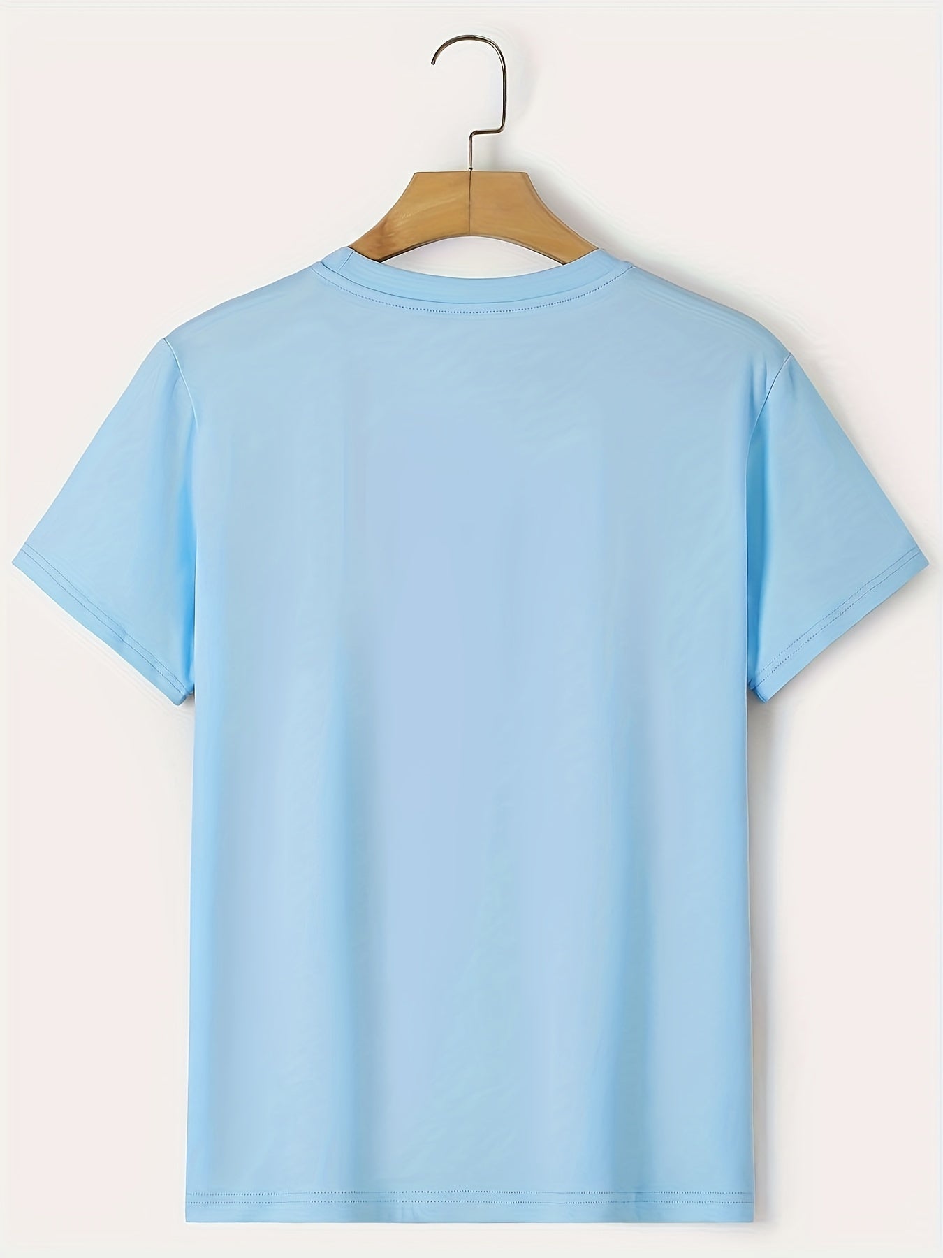 Paris Print, Men's Graphic Design Crew Neck T-shirt, Casual Comfy Tees Tshirts For Summer, Men's Clothing Tops For Daily Vacation Resorts