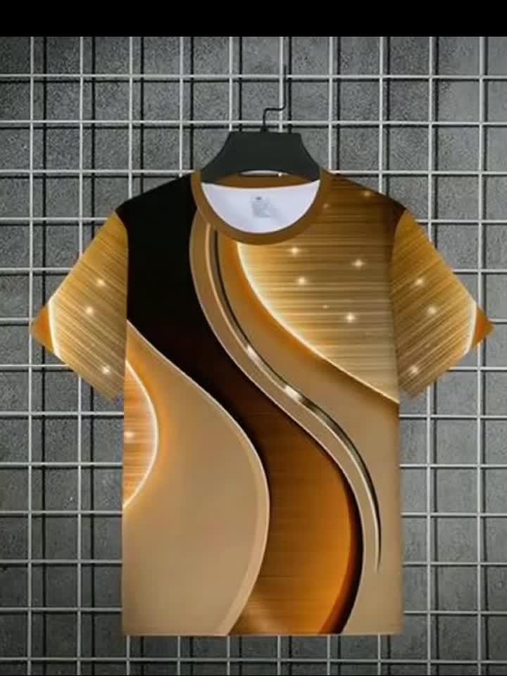 ' Slim-Fit Round Neck Basic T-Shirt - Soft Breathable Summer Base Layer Suitable for Layering or Wear, Casual Minimalist Everyday Essential, Machine Washable Soft Fabric (Style-Compatible for Casual Outfits)