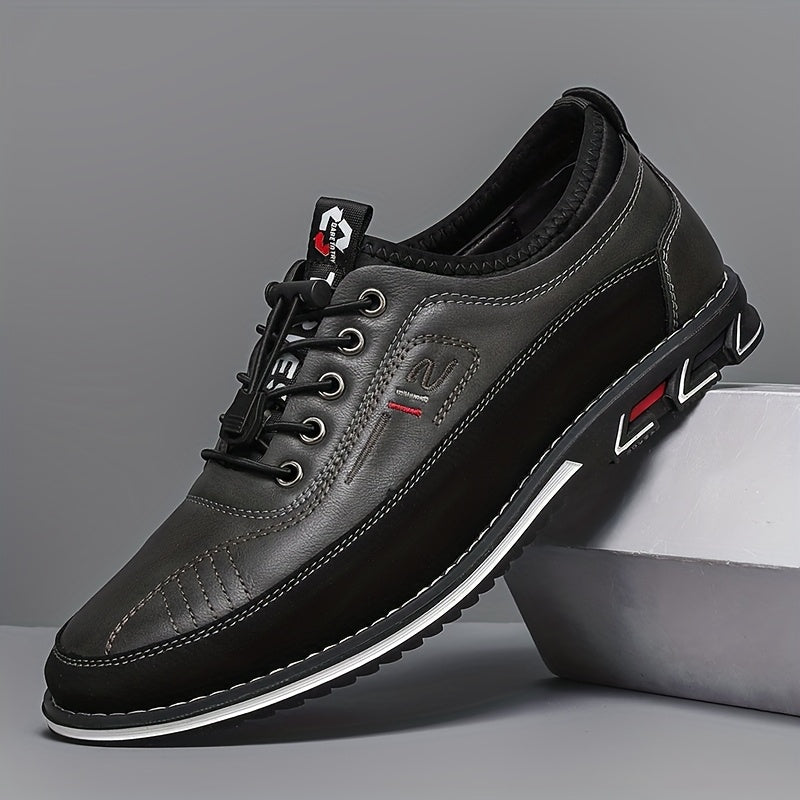 New Hand-Stitched Men's Outdoor Casual Shoe Slip-On Shoe Spring Low-Cut Breathable Plus Size Loafers，shoes for men